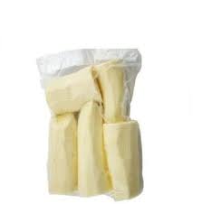 Mandioca descascada, embalagem a vácuo 1KG